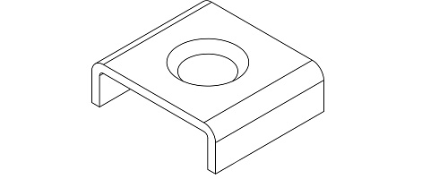 П-образное крепление